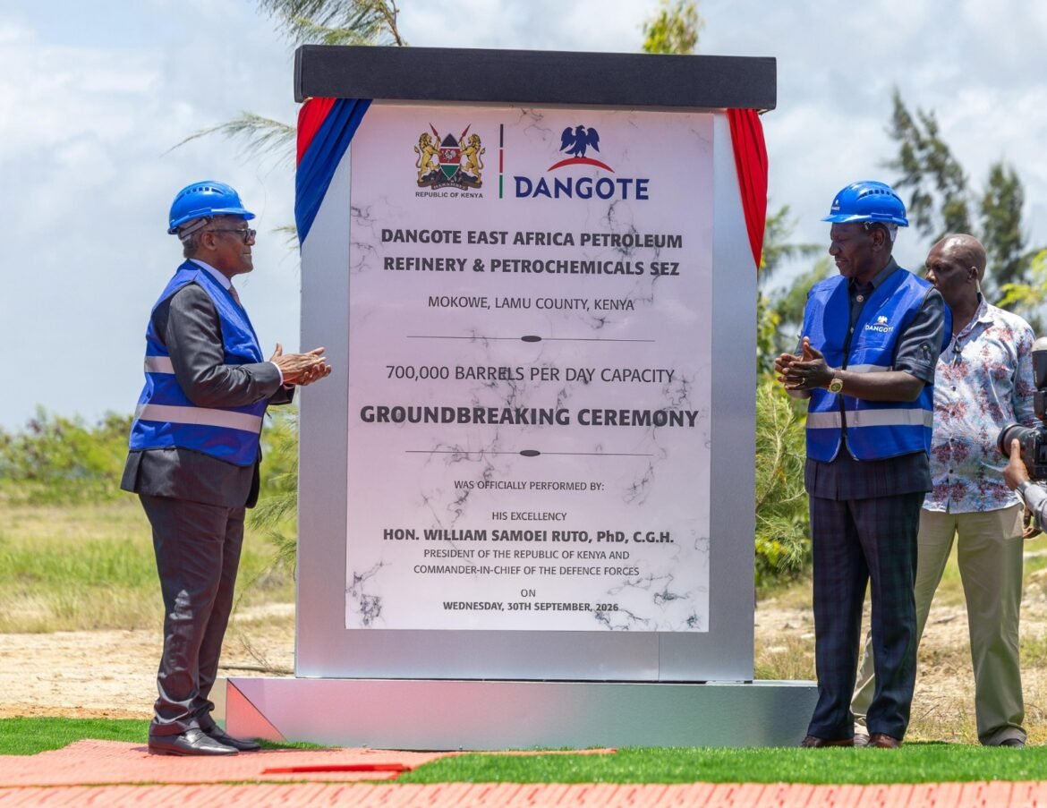 Dangote Breaks Ground on $16 Billion Kenya Refinery Amid Local Opposition